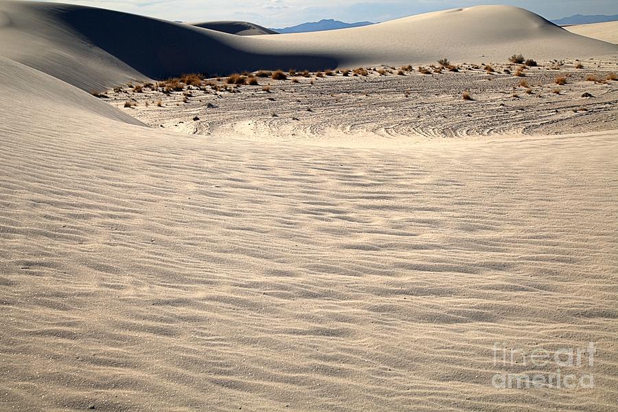 Gypsum Ripples And Dunes Photograph by Adam Jewell