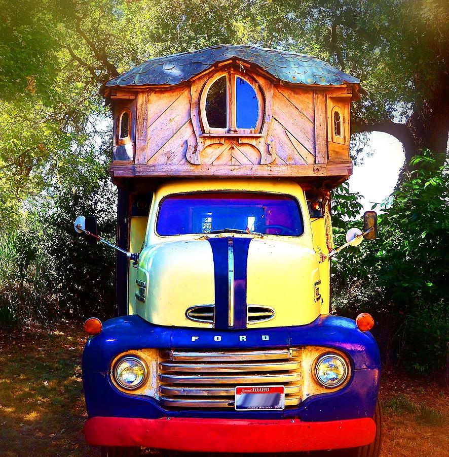 Gypsy Caravan Truck Photograph by Marilyn MacCrakin