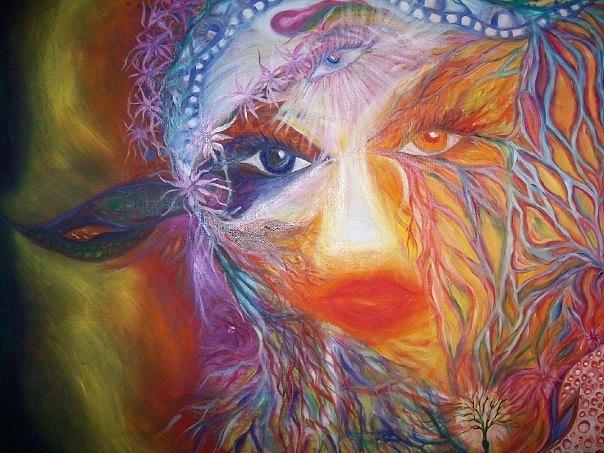 Gypsy Goddess Painting by Alina Skye