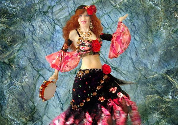 Gypsy Queen Sofia the belly dancer Jewelry by Sofia Goldberg - Pixels