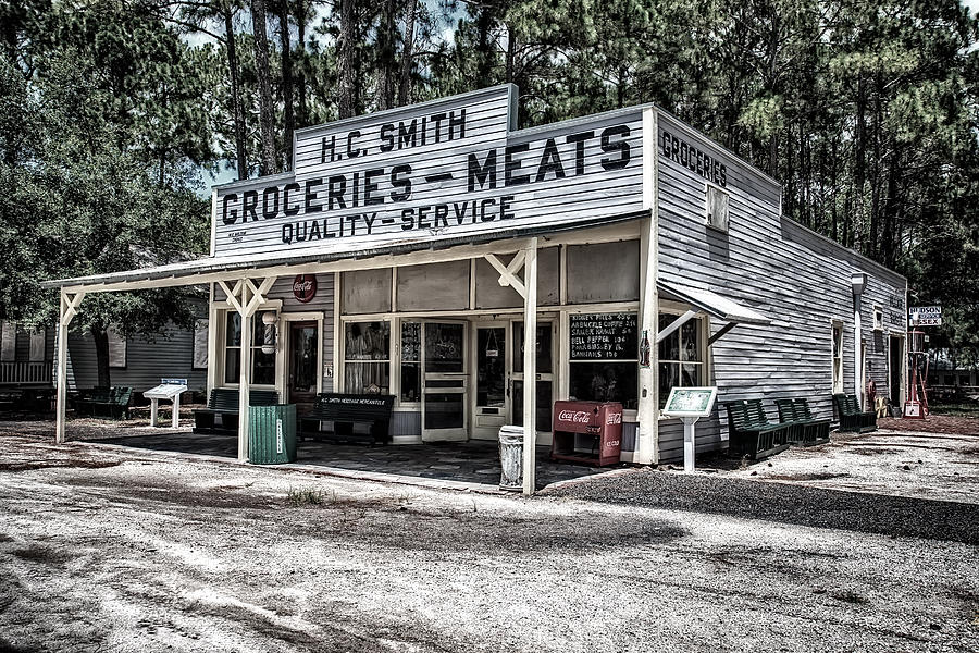 H C Smiths Groceries Heritage Village Photograph by Michael White