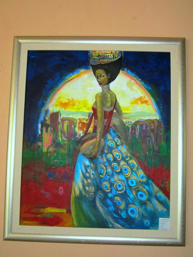 Habesha Queen Painting by King Yonas - Pixels