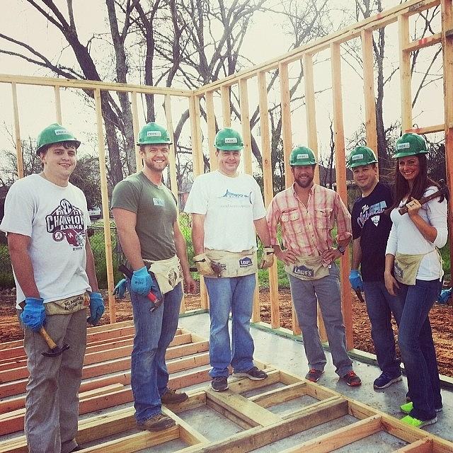 Habitat For Humanity... Great Time For Photograph by Michael Sitzman