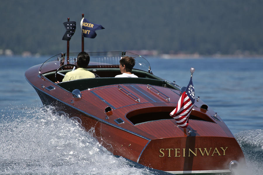 Boat Photograph - BUY ME NOW FATHERS DA Y SPECIAL Hacker Steinway by Steven Lapkin