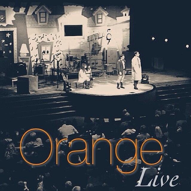Had A Great Time Acting In Orange Live Photograph by Calob Embrey