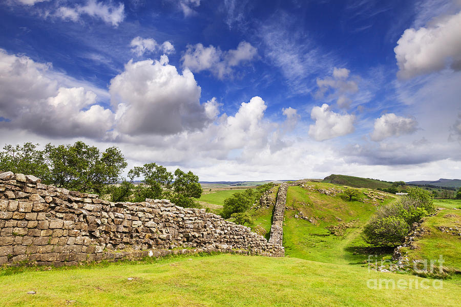 Hadrians Wall Photograph by Colin and Linda McKie