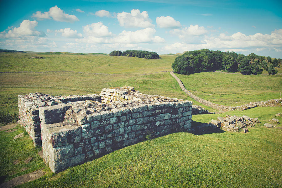 Hadrians Wall Photograph by Ray Devlin
