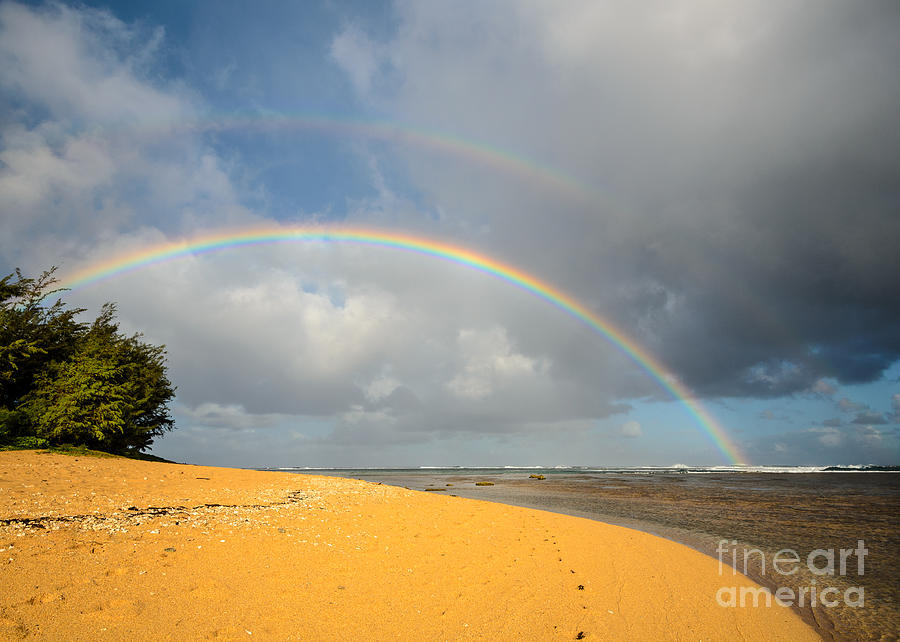 Ha'ena Rainbow Photograph by Susan Serna - Fine Art America