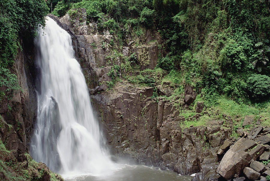 Haew Narok Falls Upper Section Khao Yai Photograph by Gerry Ellis