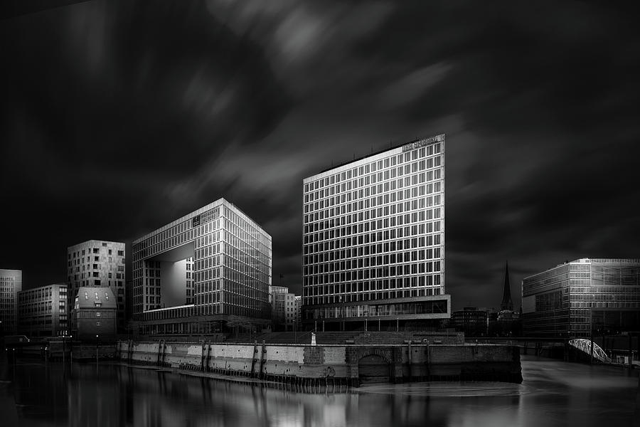Hafencity And Spiegel Office Building Photograph by Matthias Hefner