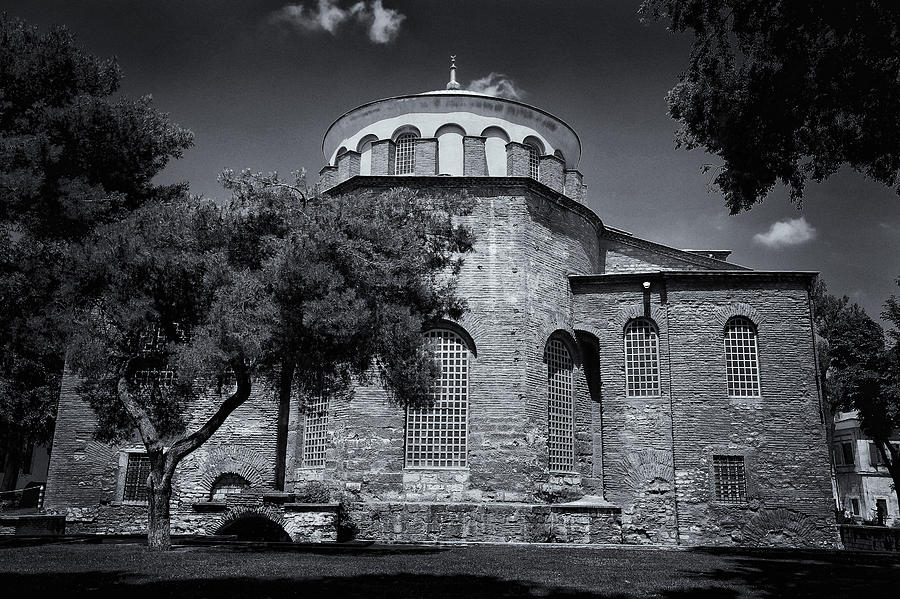 Byzantine Photograph - Hagia Irene by Stephen Stookey