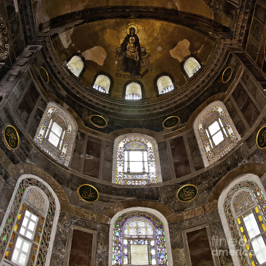 Hagia Sofia Interior 06 Photograph by Antony McAulay