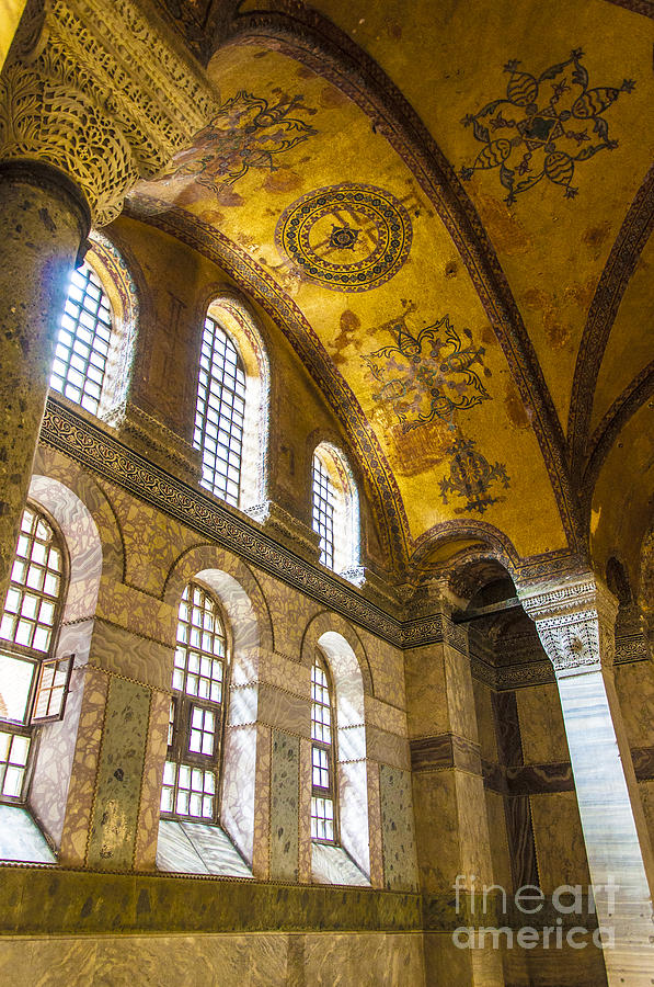 Hagia Sofia Interior 10 Photograph by Antony McAulay