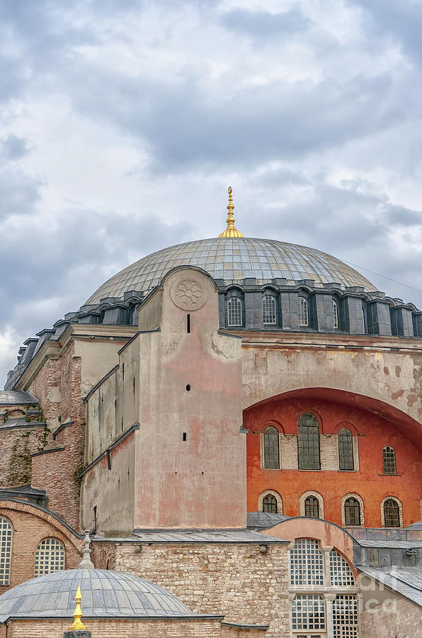 Byzantine Photograph - Hagia Sophia 09 by Antony McAulay