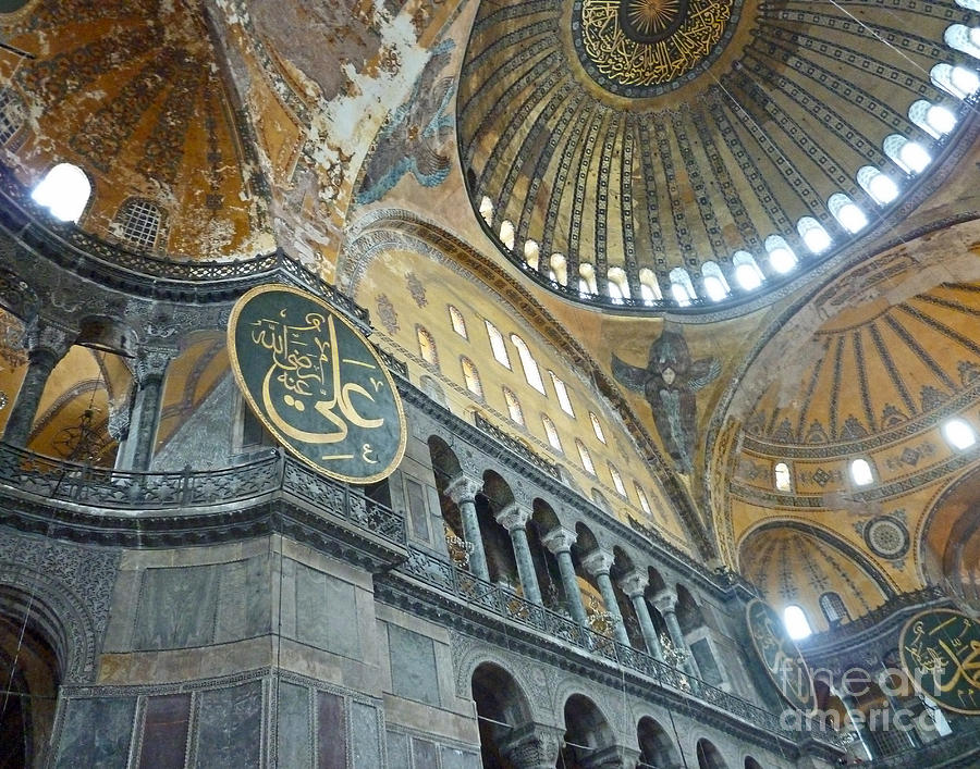 Hagia Sophia 4 - Istanbul Photograph by Cheryl Del Toro