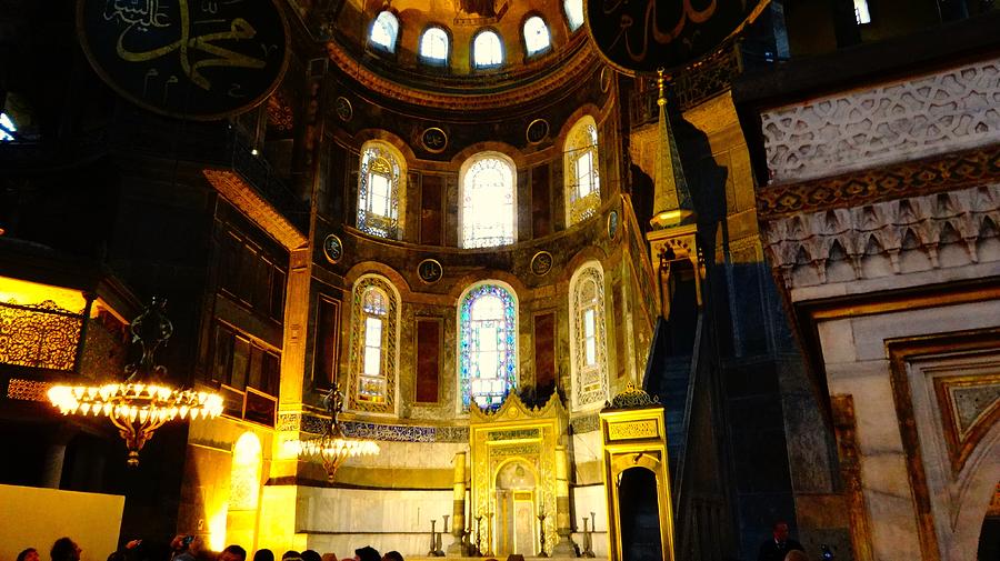 Hagia Sophia Photograph by Alan Lakin