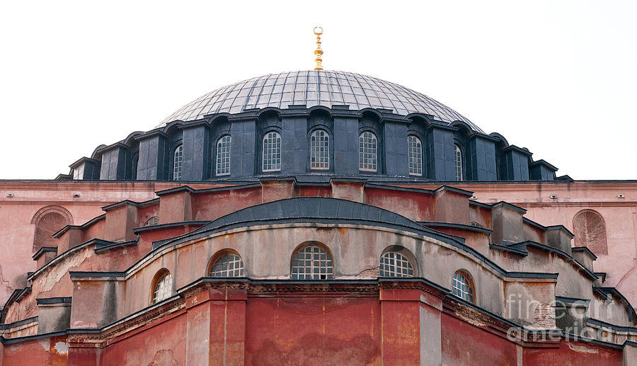 Hagia Sophia Curves 02 Photograph by Rick Piper Photography
