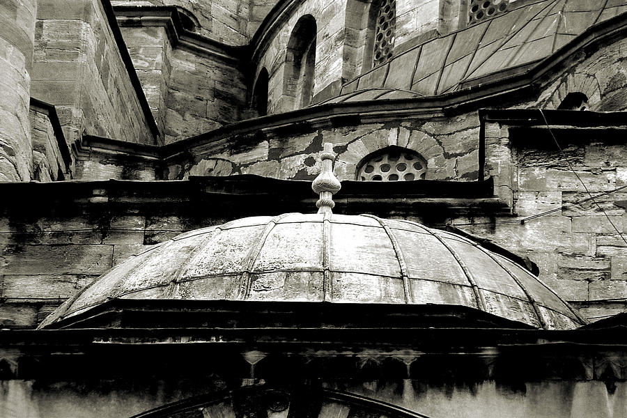 Hagia Sophia Detail  Photograph by Roger Passman