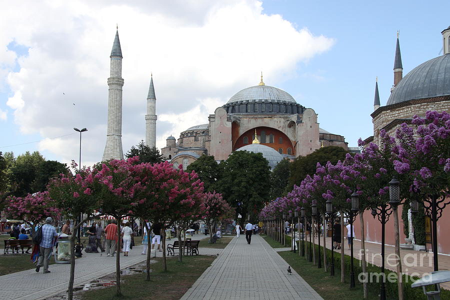 Architecture Photograph - Hagia Sophia I - Istanbul - Turkey by Christiane Schulze Art And Photography