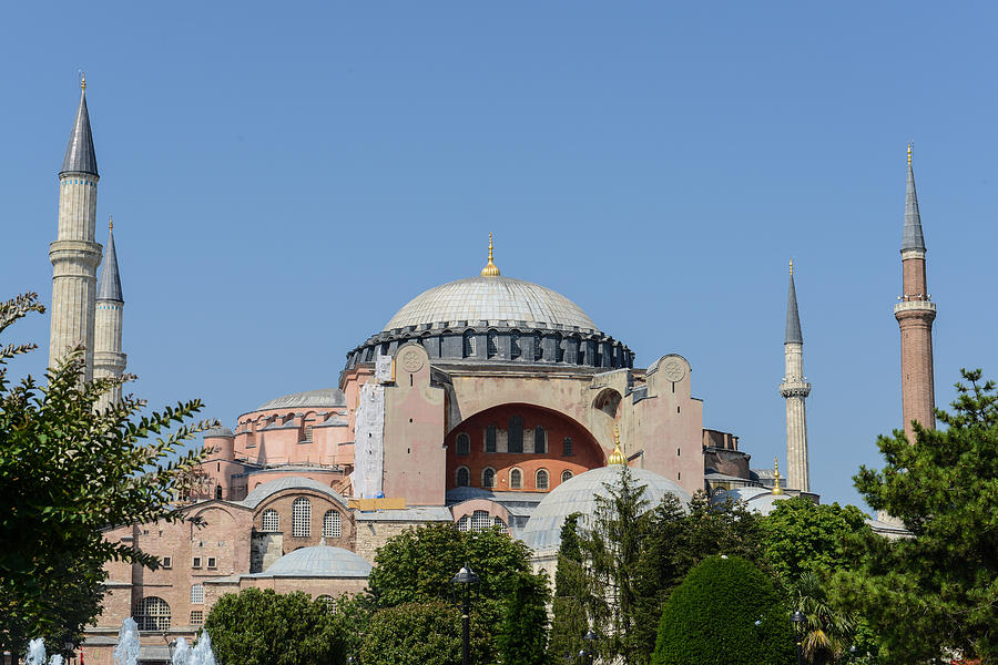 Hagia Sophia in Istanbul Turkey Photograph by Brandon Bourdages