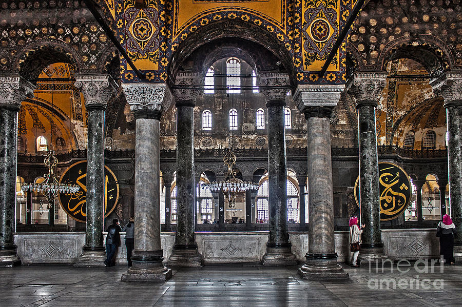 Turkey Photograph - Hagia Sophia Istanbul by Shishir Sathe