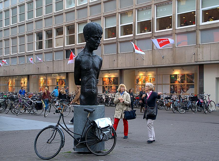 Hague Grote Markstraat Photograph by Steven Richman