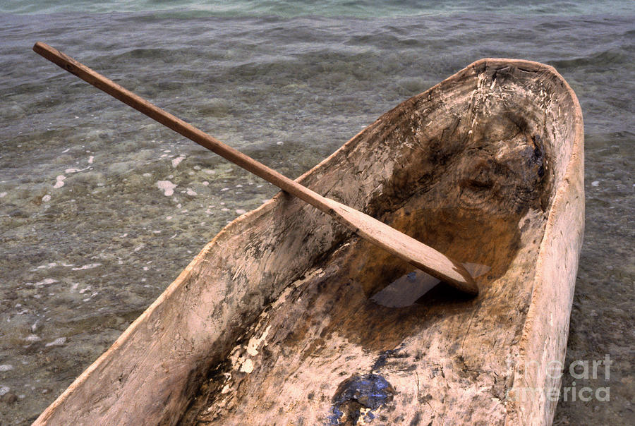 Haitian Dugout Canoe Photograph by Anna Lisa Yoder