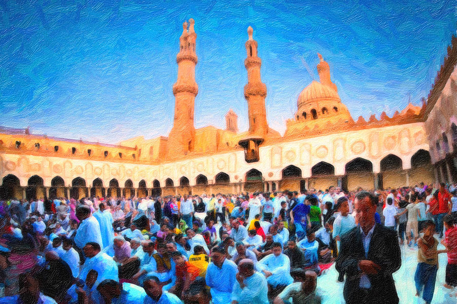 Hajj Painting by MotionAge Designs