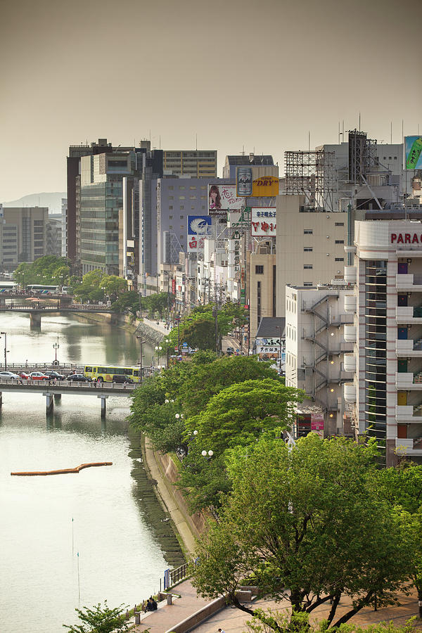 Hakata Ward, Fukuoka Photograph by Hal Bergman