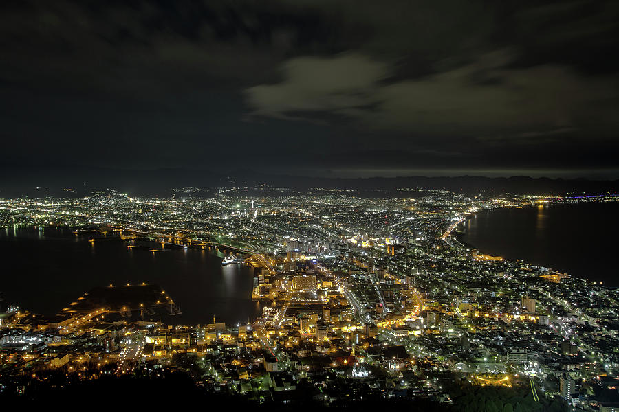 Hakodate At Night Photograph by Michael Paul Photography