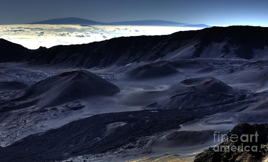 Haleakala Crater Hawaii Photograph by Bob Christopher