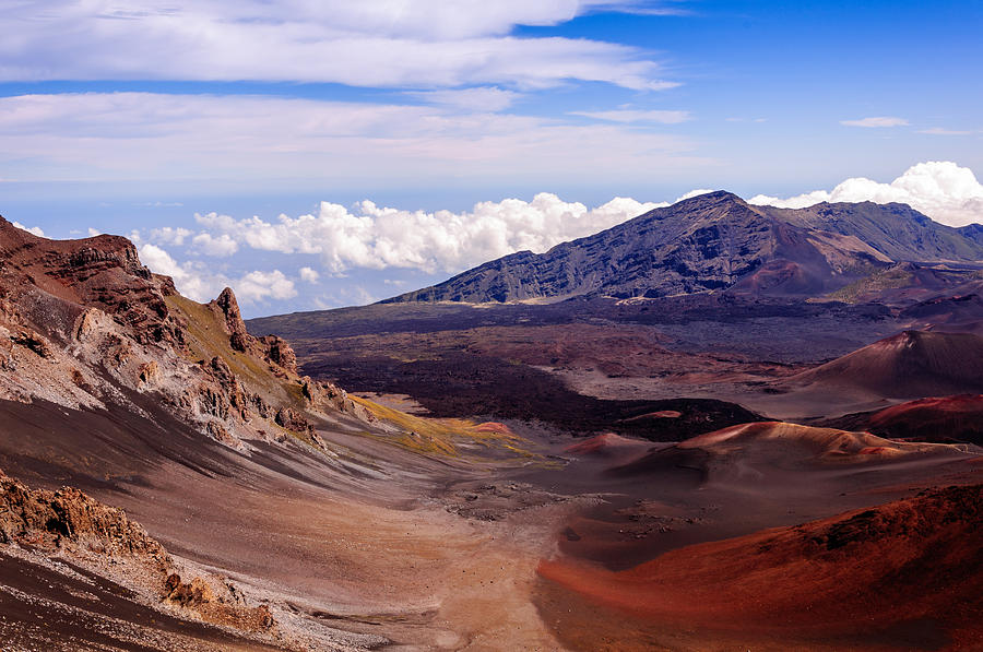 Haleakala crater Photograph by John Johnson