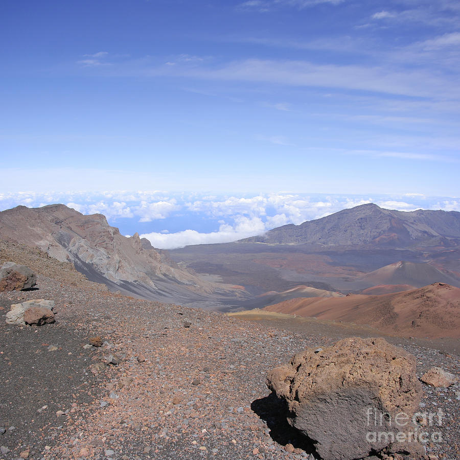 Haleakala Summit Maui Hawaii Photograph by Sharon Mau