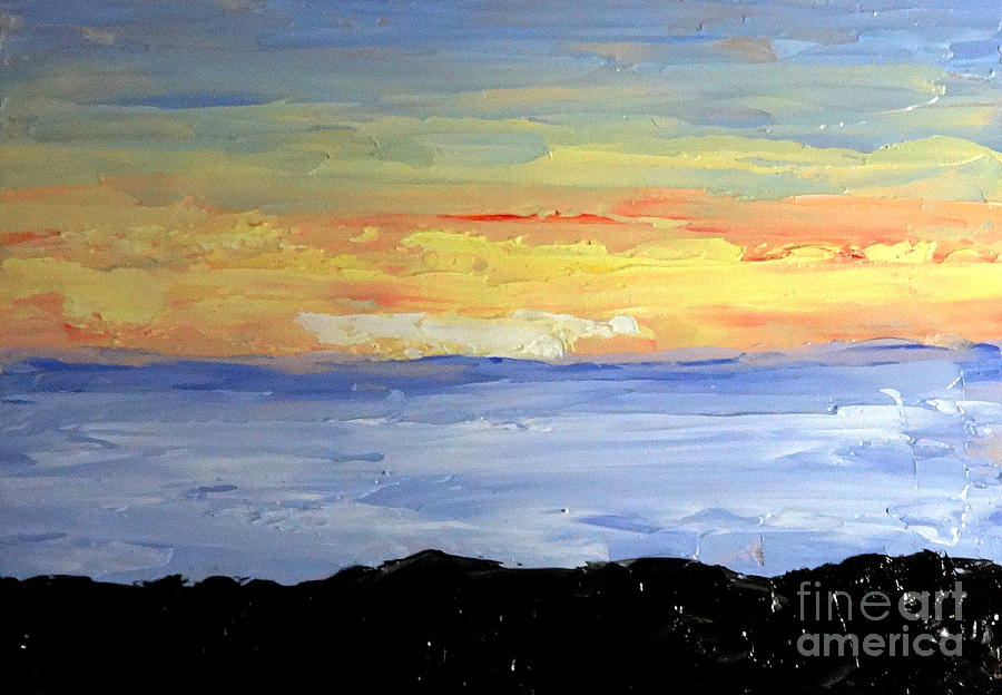 Haleakala Sunrise Painting by Fred Wilson