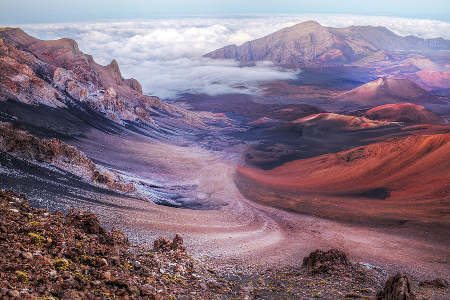 Haleakala Volcano Crater Photograph by Andrey Popov