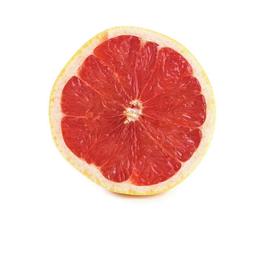 Half A Grapefruit Photograph by Science Photo Library