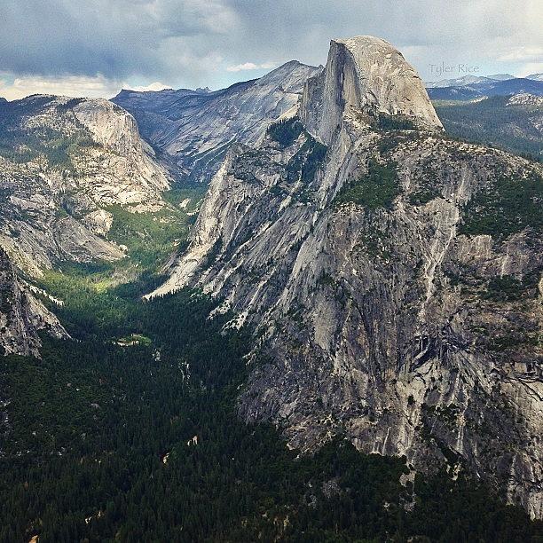 Half Dome | Glacier Point- Yosemite Photograph by Tyler Rice