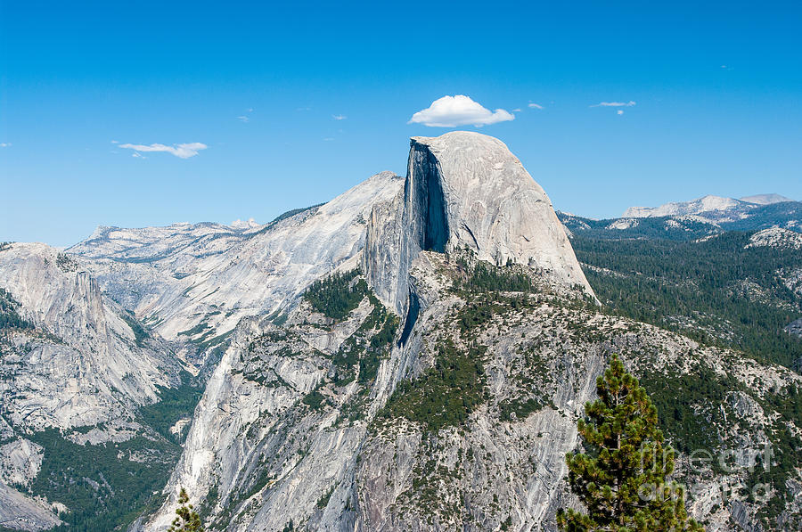 Half Dome Photograph - Half Dome 2.1080 by Stephen Parker