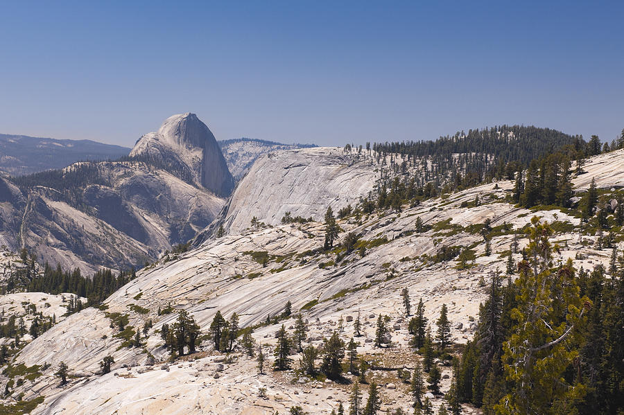 Half Dome Photograph - Half Dome and the High Sierra by Richard Berry Half Dome Photograph - Half Dome and the High Sierra by Richard Berry