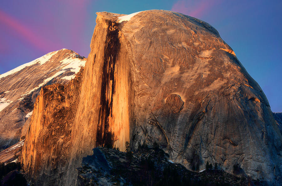 Half Dome At Sunset Photograph by Marc Crumpler