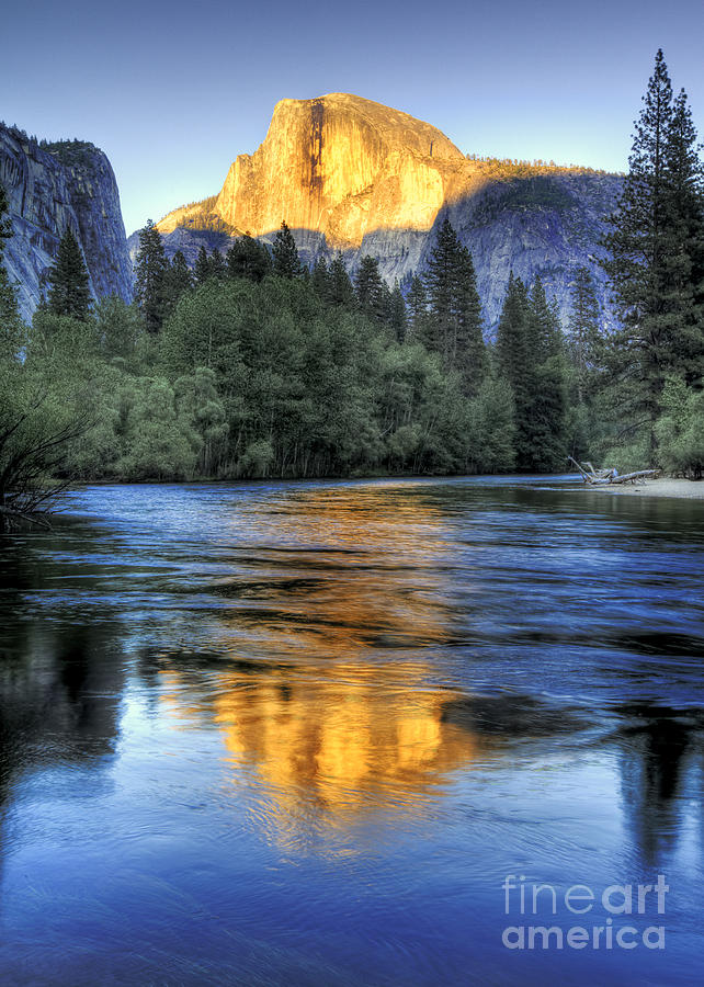 Yosemite National Park Photograph - Half Dome At Sunset by Mimi Ditchie