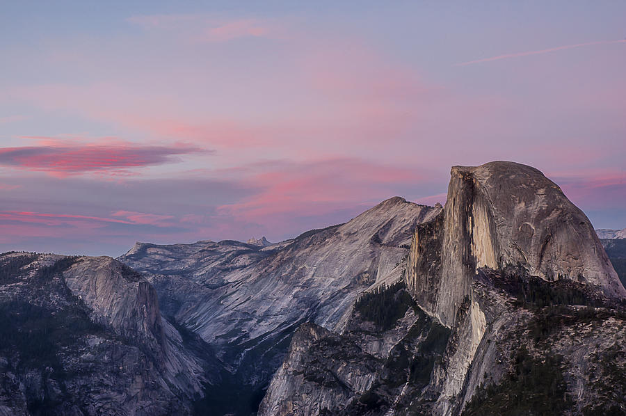 Half Dome at Twilight 2 Photograph by Lee Kirchhevel