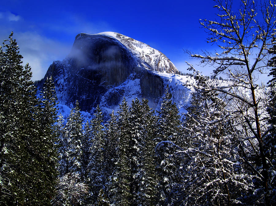 Half Dome Clearing Photograph by Bill Gallagher