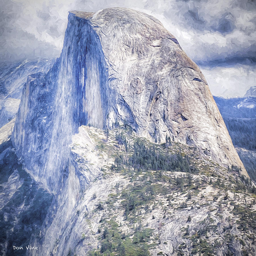 Half Dome Photograph by Don Vine