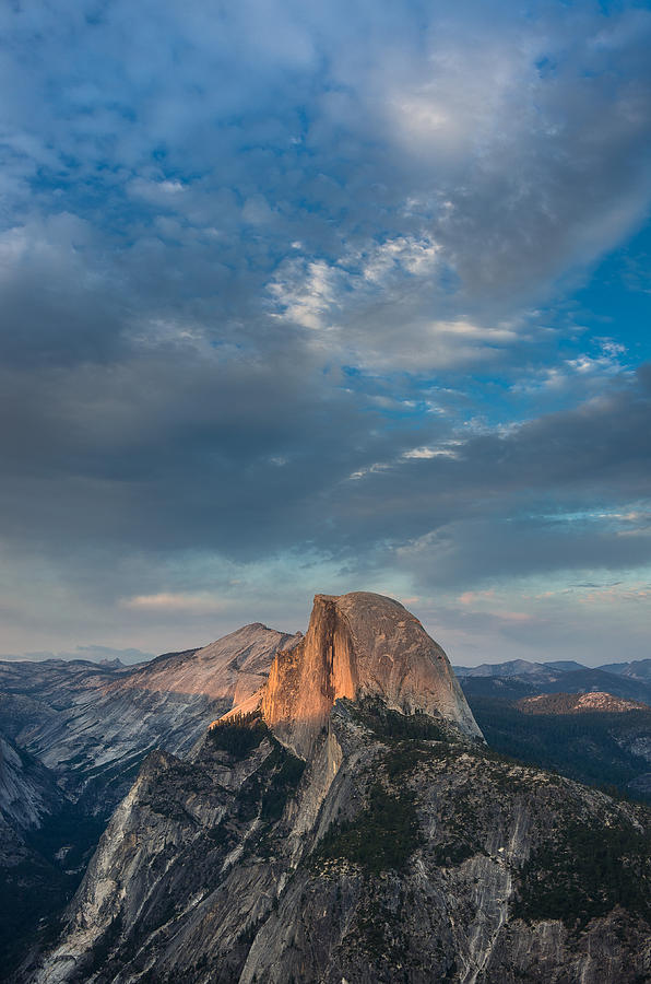 Half Dome Evening Photograph by Greg Nyquist