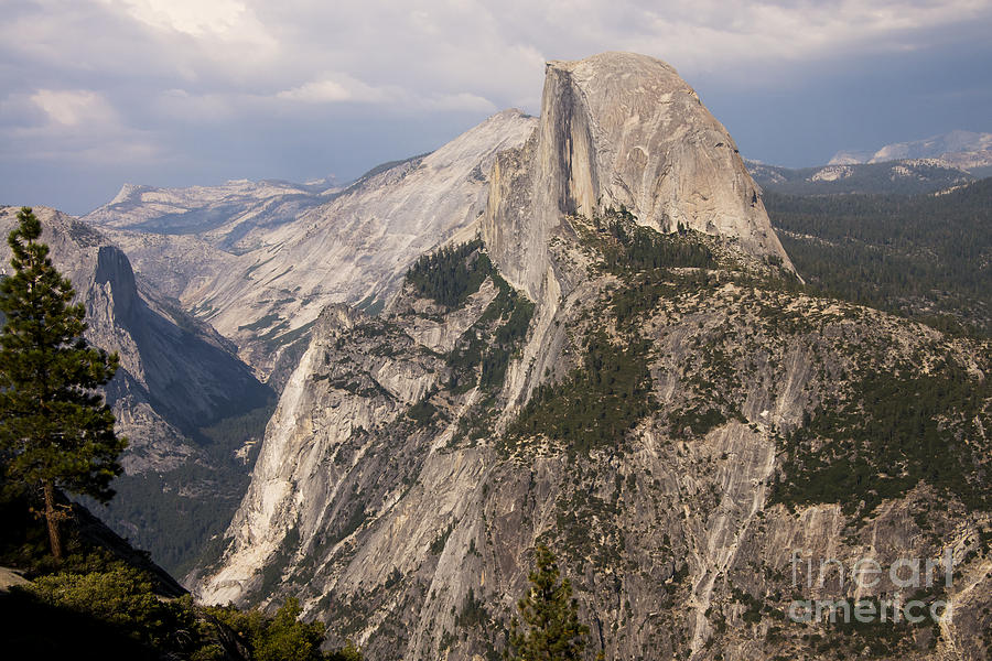 Half Dome from Glacier Point Photograph by Bob Phillips
