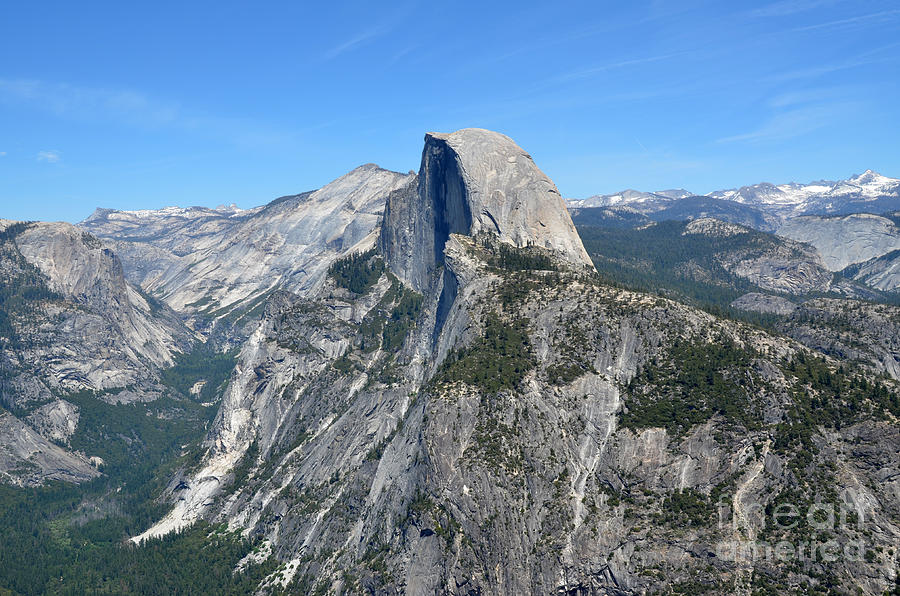 Yosemite National Park Photograph - Half Dome Glacier Point by Debra Thompson