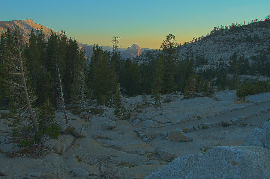 Yosemite National Park Photograph - Half Dome In The Distance by Steve Belovarich