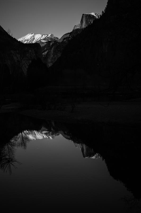 Half Dome Reflecting Photograph by Scott McGuire