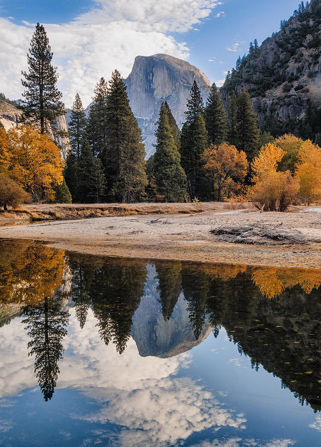 Yosemite National Park Photograph - Half Dome Reflection by Joseph Smith